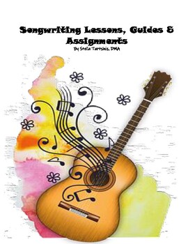 Preview of Songwriting Lessons, Guides and Worksheets