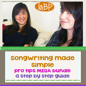 Preview of Songwriting Bundle: composing great songs and lyrics