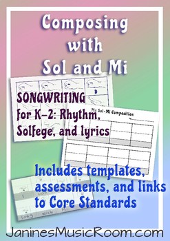 Preview of Songwriting with K-Grade 2: Composing with Sol and Mi