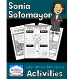Sonia Sotomayor Biography Interactive Notebook Activities