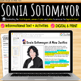 Sonia Sotomayor Reading Comprehension (Digital & Print)