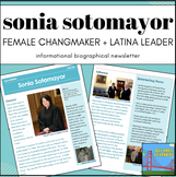 Sonia Sotomayor Reading Comprehension Research Passage- Wo