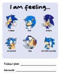 Sonic Feelings Chart