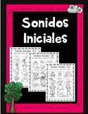 Sonidos Iniciales- Beginning Sounds in Spanish with picture A-Z