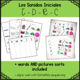 Beginning Sounds Picture and Word Sort Printable Worksheet
