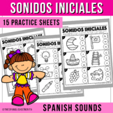 Sonidos Iniciales Practice for Early Readers in Spanish (B