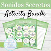 Sonidos Secretos Speaking Activity BUNDLE with Editable Templates