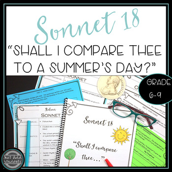 Preview of Sonnet 18: Shall I Compare Thee to a Summer's Day -- Poetry Analysis and Writing