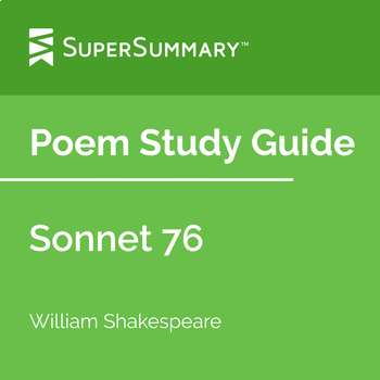 thesis for sonnet 76