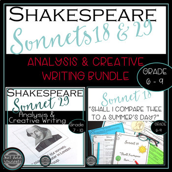Preview of Sonnet Bundle: Teaching Shakespeare