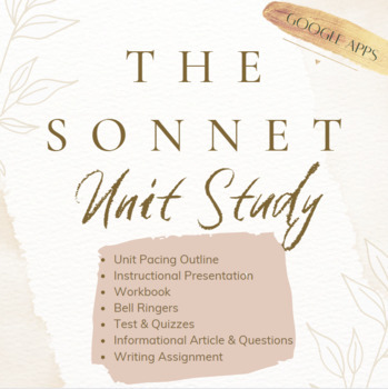 Preview of Sonnet Unit Plan