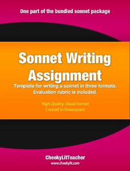 how do you write an assignment on sonnet