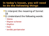 how to write a sonnet with iambic pentameter