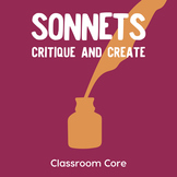 Sonnets: Critique & Create, Lesson & Handouts;  Google Cla