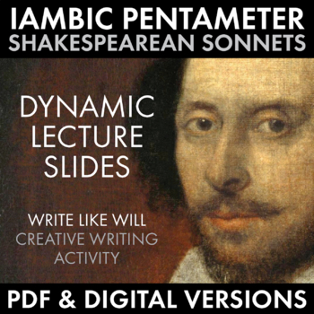 are all sonnets written in iambic pentameter