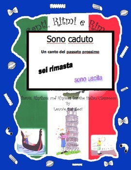 Preview of Italian Irregular Passato Prossimo (Sono Caduto) with This Rap-like Chant & MP3