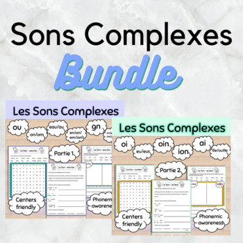 Preview of Sons Complexes - BUNDLE - Phonological Awareness & Centres friendly