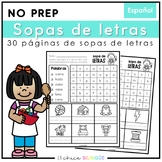 Sopa de Letras (Spanish Word Search)