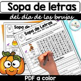 Sopa de Letras del Día de las Brujas  / Spanish Halloween 