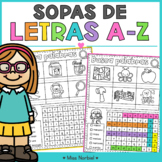 Sopa de letras | Spanish Alphabet Word Search | Alfabeto -