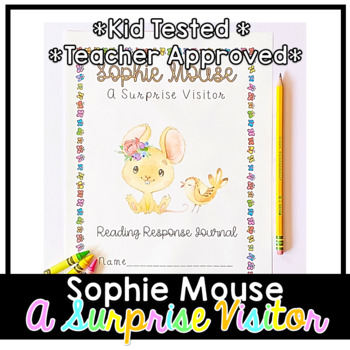 Preview of Sophie Mouse: A Surprise Visitor | Book Companion | Novel Study