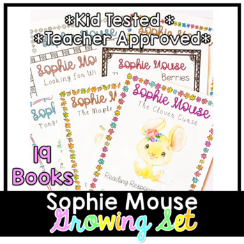 Preview of Sophie Mouse COMPLETE SERIES Growing Bundle | Novel Study | Book Companion