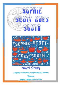 Preview of Sophie Scott Goes South (Antarctica Novel Study) by Alison Lester