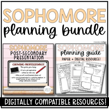 Preview of Sophomore Planning Bundle