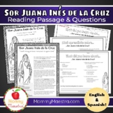 Sor Juana Inés de la Cruz 1-Page Reading Passage & Comp Questions