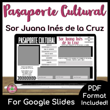 Preview of Sor Juana Inés de la Cruz Research Activity | Pasaporte Cultural