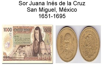 Sor Juana Inés de la Cruz (biografía) + worksheet, writing prompt and quiz.