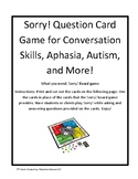 Sorry! Question Card Game