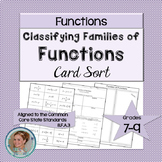 Families of Functions Card Sort