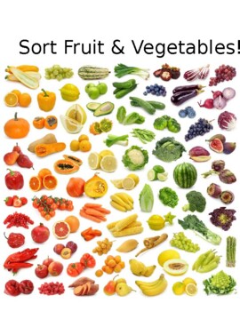 Preview of Sort Fruits & Vegetables!
