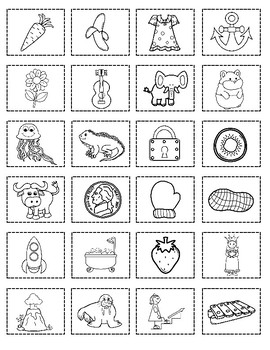 Sort It Out: Winter Alphabet Cut and Paste Activity by Bilingual ...