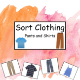 Sort Laundry: Pants and Shirts