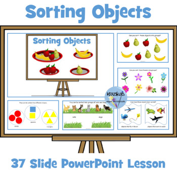 Preview of Sort Objects: PowerPoint Lesson