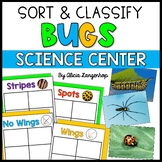 Sort and Classify Bugs Preschool Insects and Spiders Theme