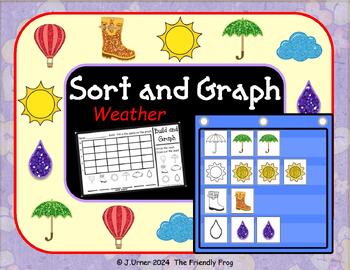 Preview of Sort and Graph Pocket Chart Cards (April Edition)