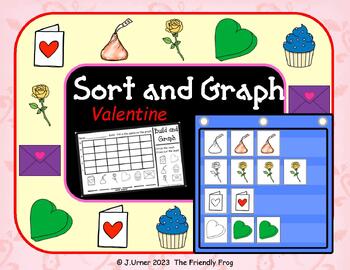 Preview of Sort and Graph Pocket Chart Cards (February Edition)
