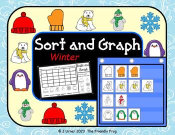 Preview of Sort and Graph Pocket Chart Cards (January Edition)