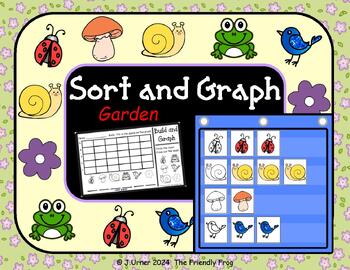Preview of Sort and Graph Pocket Chart Cards (May Edition)
