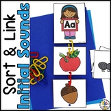 Linking Chains Beginning Sounds Sorting Activity | Letter 