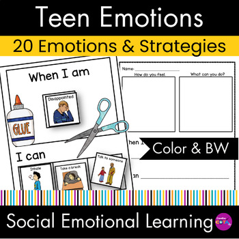 Preview of Occupational Therapy Sort & Match Emotional Regulation Strategies SEL 3rd Grade+