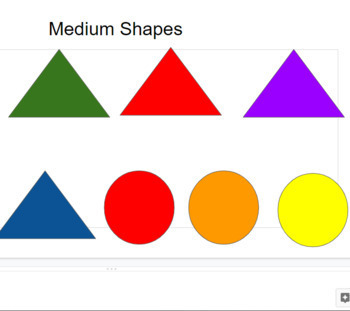 Preview of Sort by Shape, Color, and Size