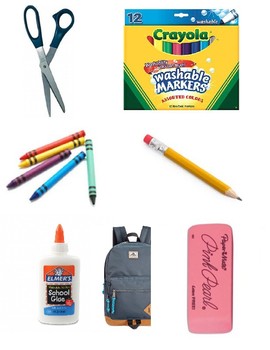 Preview of Sort by category - school supplies (1 of 7)