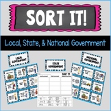 Sort it! Local, State, & National Government