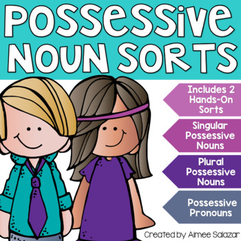 Preview of Possessive Noun Sorts