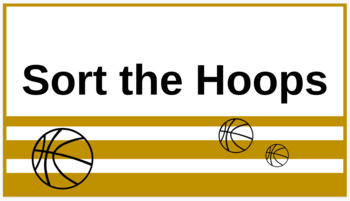 Preview of Sort the Hoops