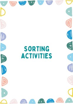 Preview of Sorting Activities